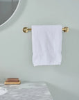 Unlacquered Brass Towel Bar for Bathroom