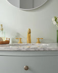 Unlacquered Brass Dublin Bathroom Faucet