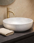 Napa Single Hole Vessel Faucet – Unlacquered Brass