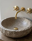 Wall Mounted Bath Brass Faucet