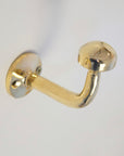 Brasslik unlacquered brass robe hook