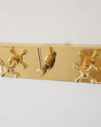 Brasslik Oasis unlacquered brass shower fixtures
