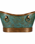 Imperial Verdigris Copper Freestanding Bathtub