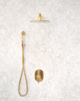 Vintage Shower Head | Brass Recessed Shower | Brasslik