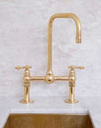 Moroccan Brass Faucet | Brass Bridge Faucet | Brasslik