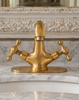 The Belgravia Vanity Faucet – Unlacquered Brass