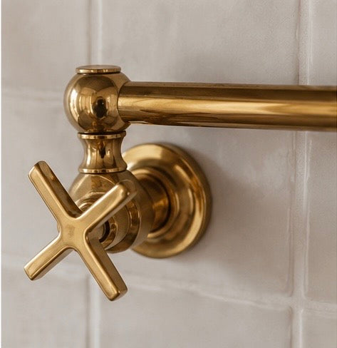 Classic Pot Filler - Unlacquered Brass Finish