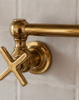 Classic Pot Filler - Unlacquered Brass Finish