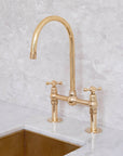 Center Ball Bridge Faucets | Solid Brass Faucet | Brasslik