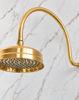 Katy Shower Set - Unlacquered Brass