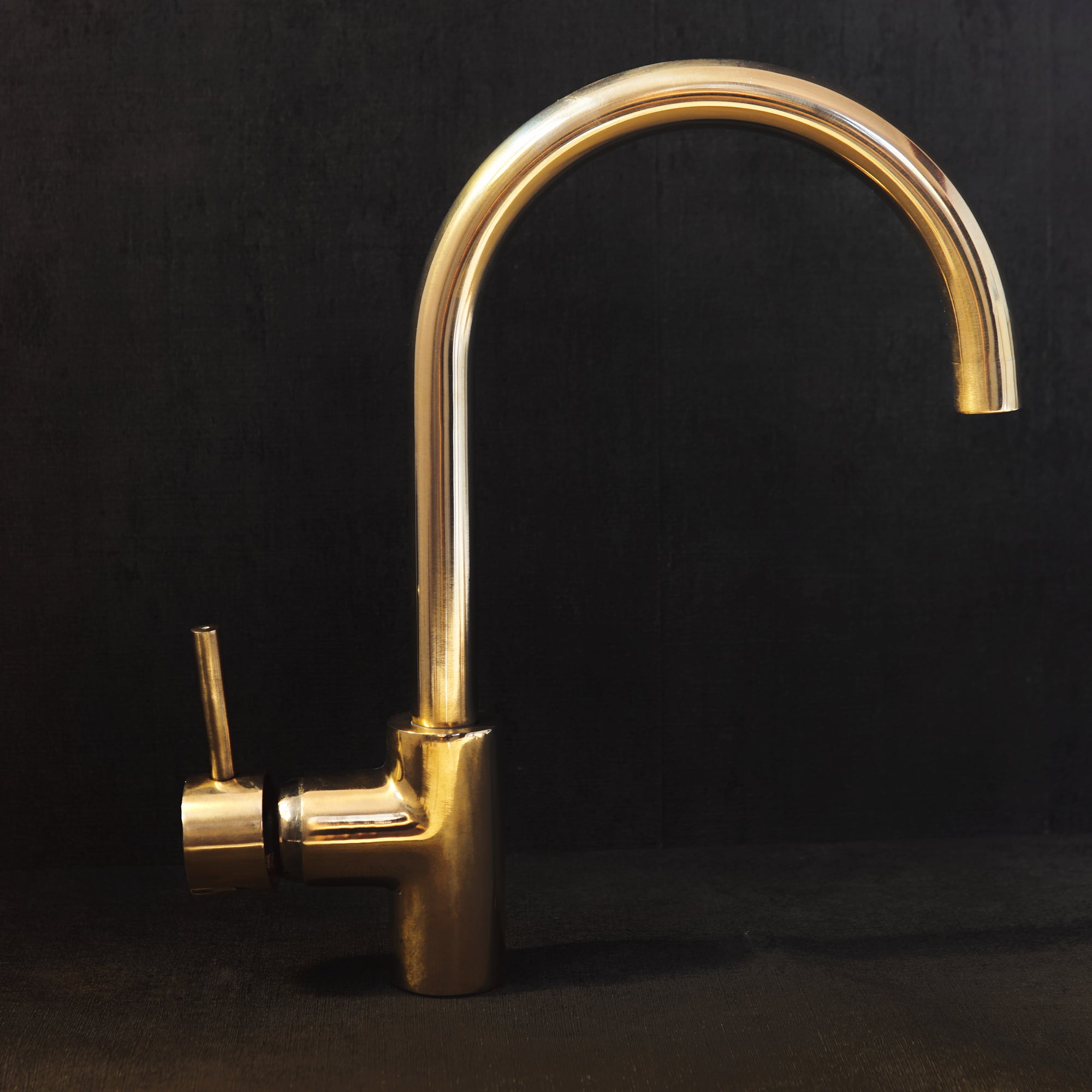 Unlacquered Brass 360° Rotating Faucet for Kitchen &amp; Bathroom