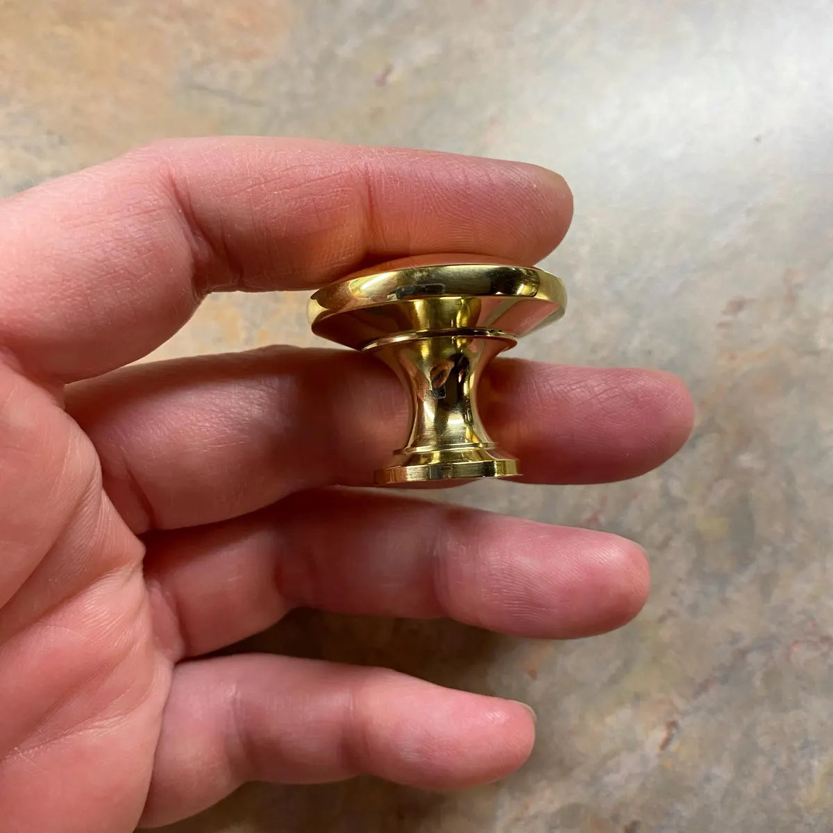 Ball Cabinet Knob - Unlacquered Brass