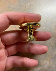 Ball Cabinet Knob - Unlacquered Brass