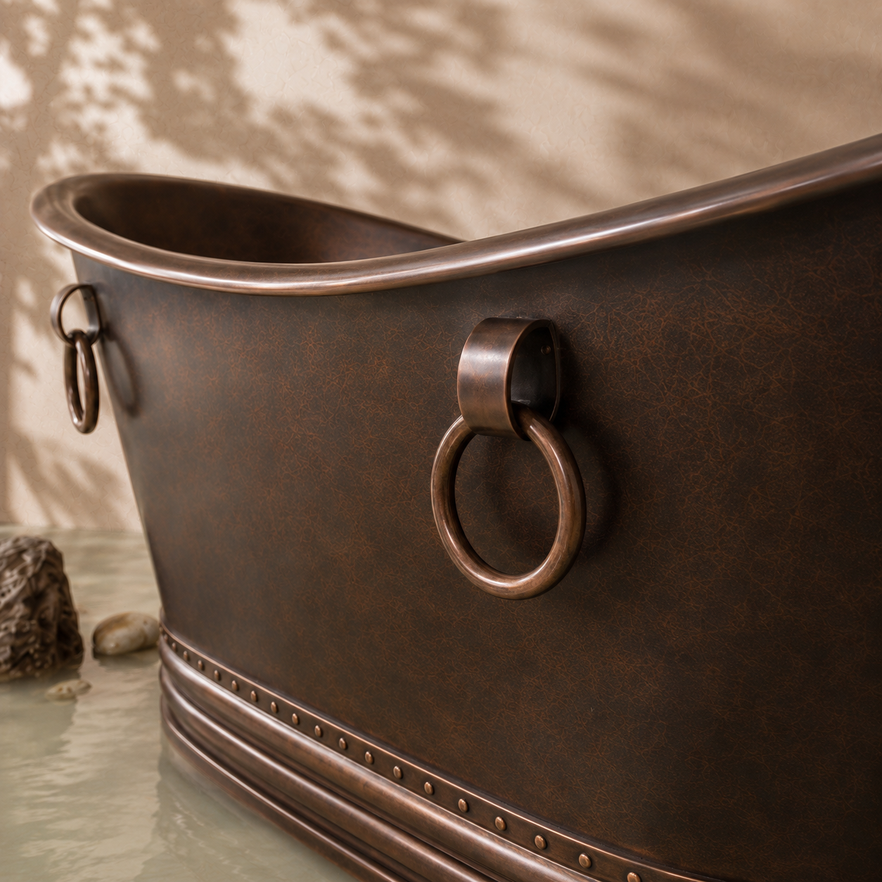 Malibo Antique Brass Bathtub - Oil Rubbed Bronze