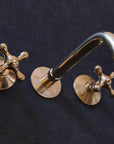 Handcrafted Wall Mounted Faucet, Snake Style