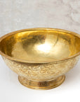 Brass Vessel Sink | Engraved Brass Sink | Brasslik