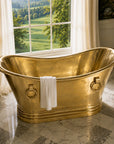 Unlacquered Brass Bruny Bathtub