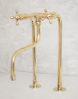 Elephant Trunk Spout Brass Kitchen Faucet