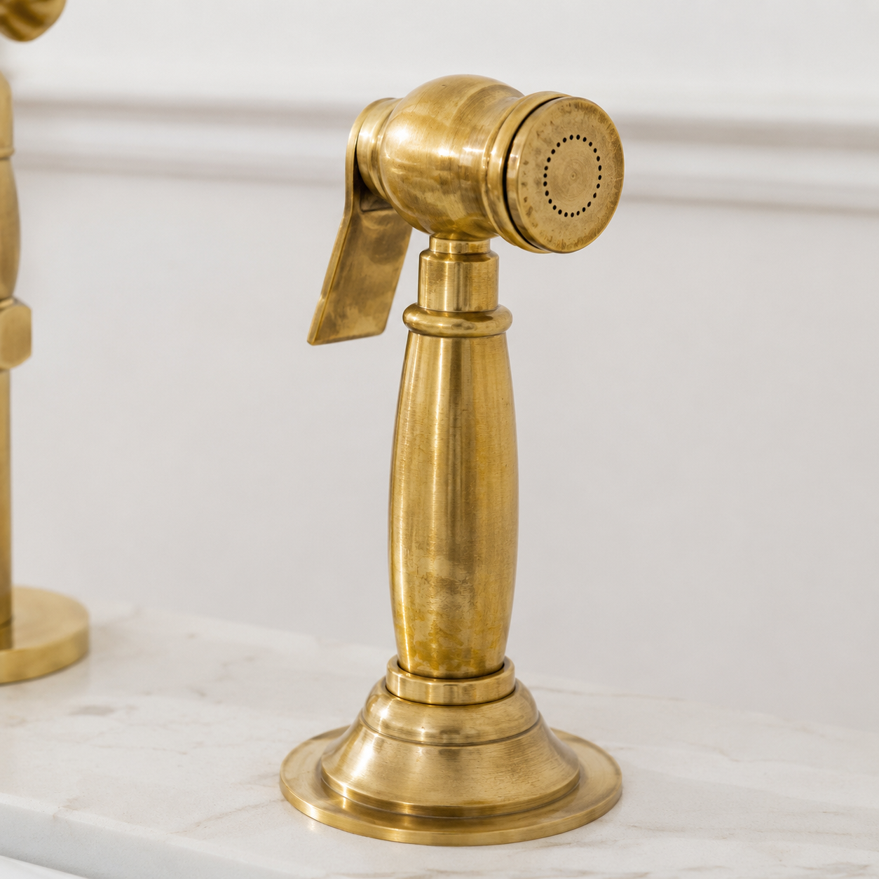 Unlacquered Brass Dublin Bridge Faucet