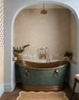 Imperial Verdigris Copper Freestanding Bathtub