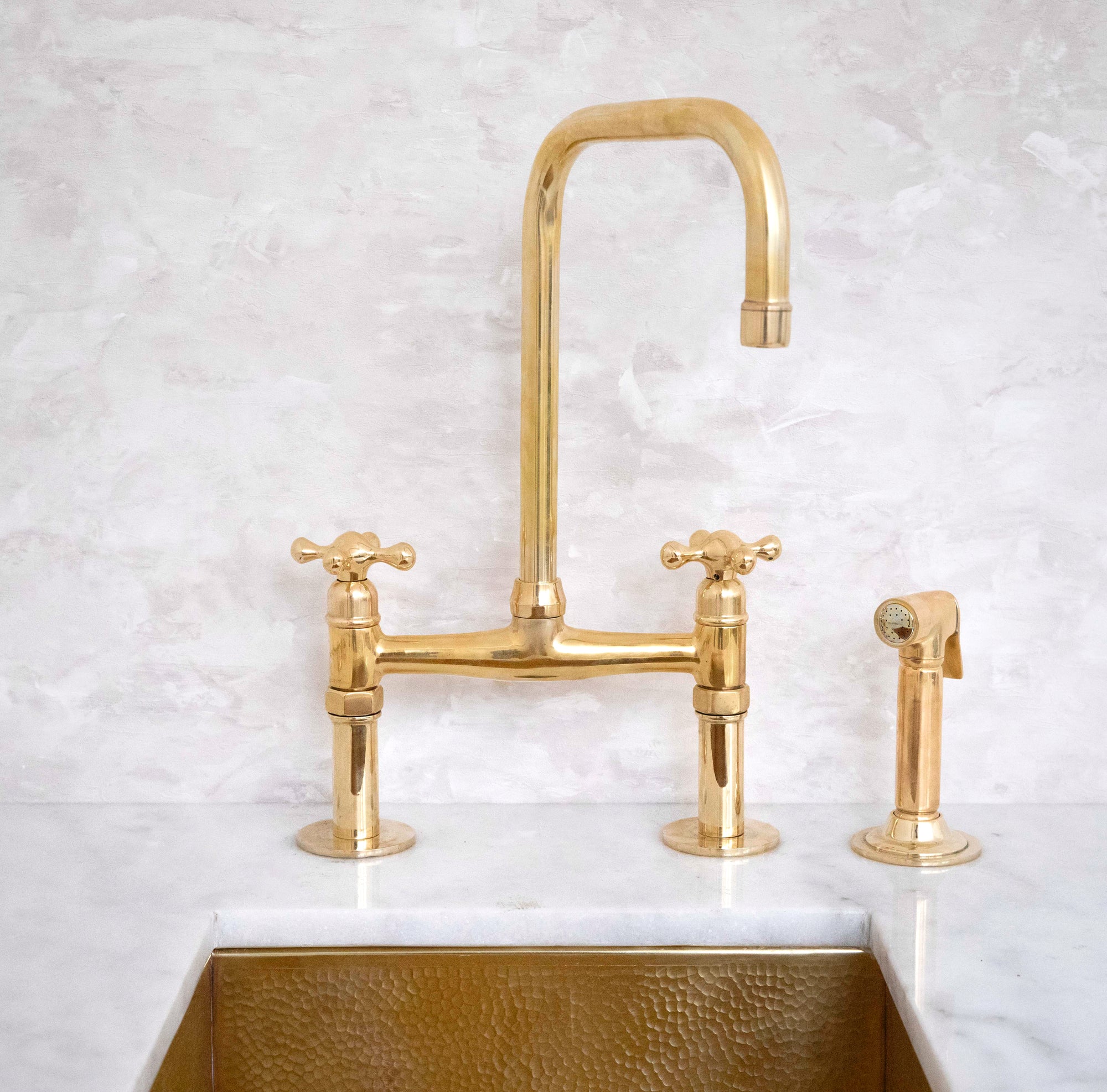 Kitchen Sink Faucet | Seven Bridge Faucet | Brasslik