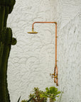 Outdoor Solid Copper Shower - Malibo