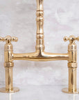 One Hole Kitchen Faucet | Classic Bridge Faucet | Brasslik