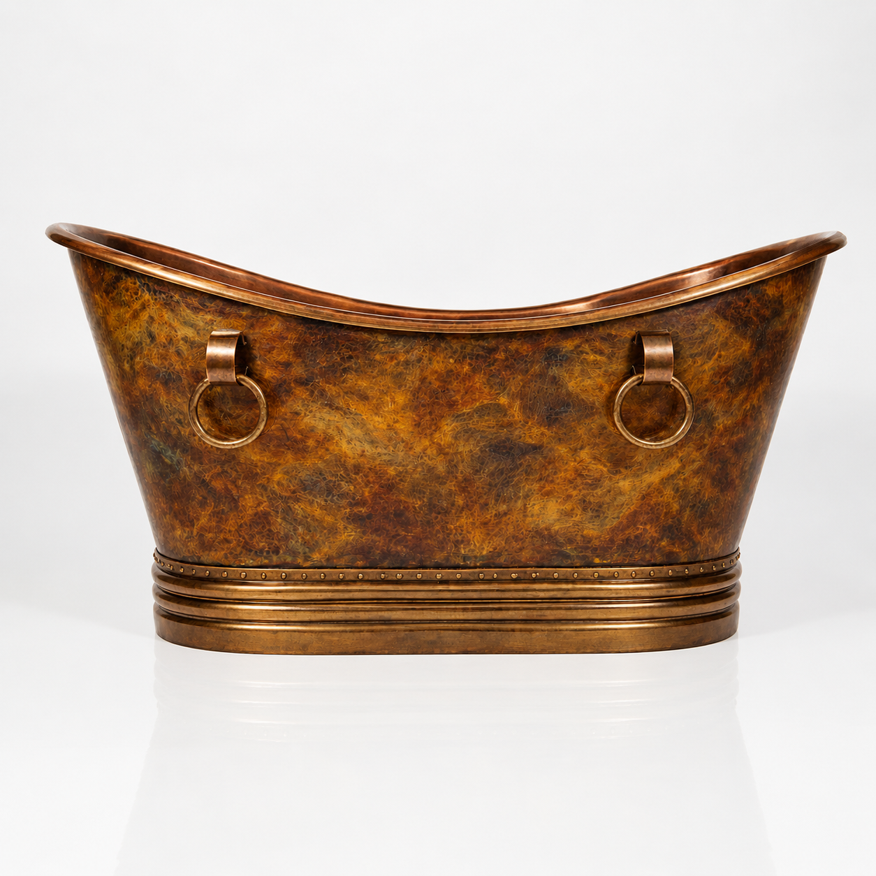 The Bee Cast Copper Bathtub