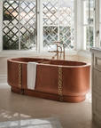 Wildrose Copper Bathtub