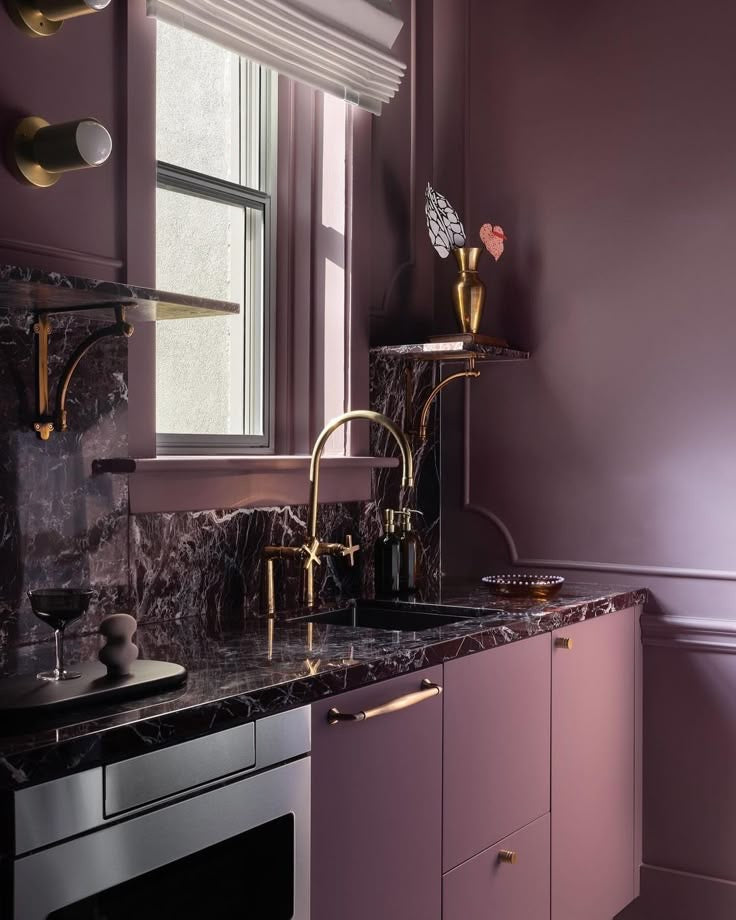Brass Bridge Steed Kitchen Faucet