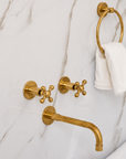 Unlacquered Brass Deans Tub Filler