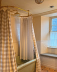 Brass Shower Curtain Rod, Bath Rail for Shower Covering