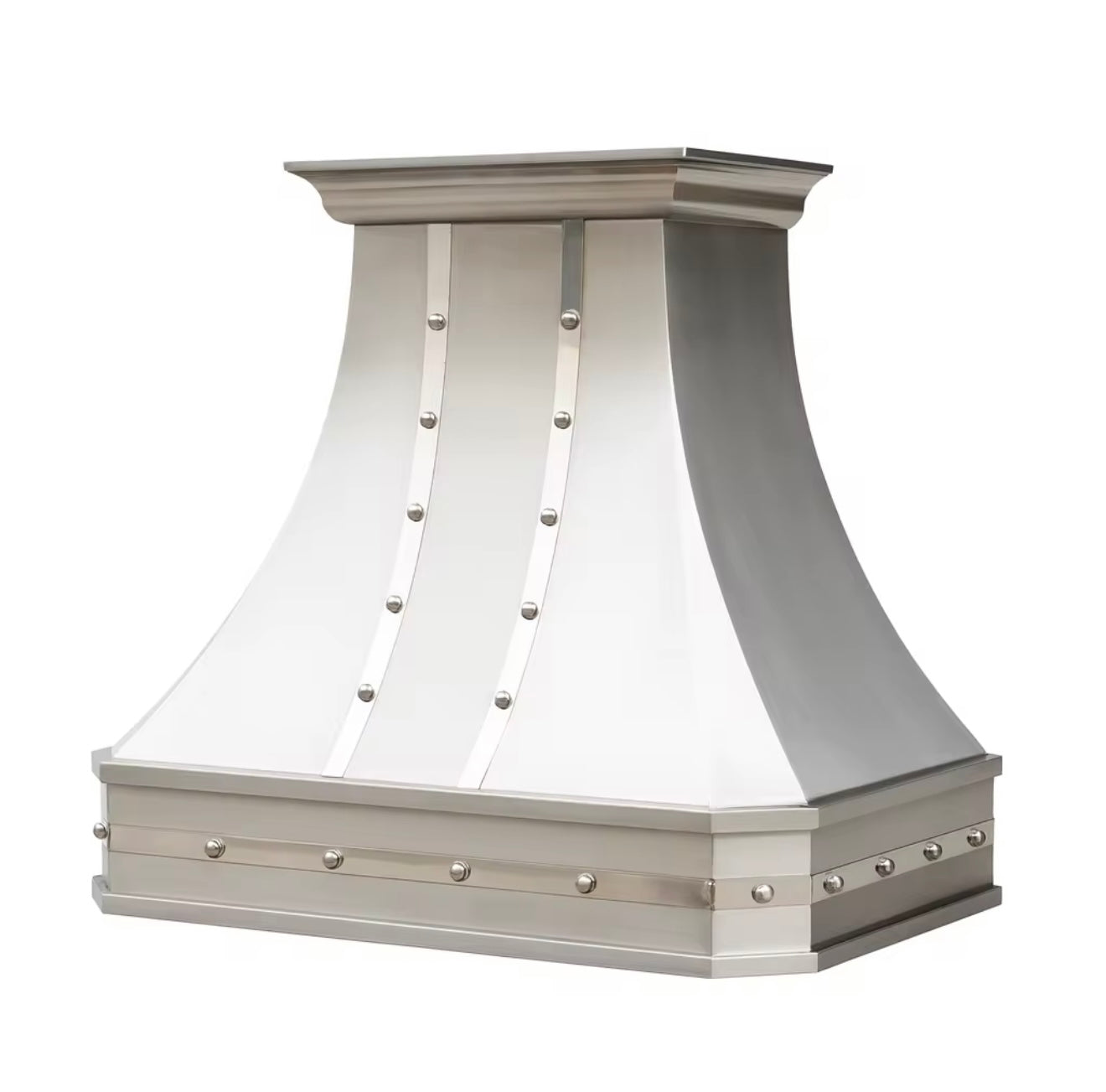 Antique Nickel Copper Range Hood Cover