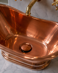 Copper Vessel Sink - Bathtub Style