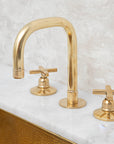 Brass Bathroom Faucets | Deck Mount Faucet | Brasslik