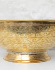 Brass Vessel Sink | Engraved Brass Sink | Brasslik