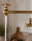Classic Pot Filler - Unlacquered Brass Finish