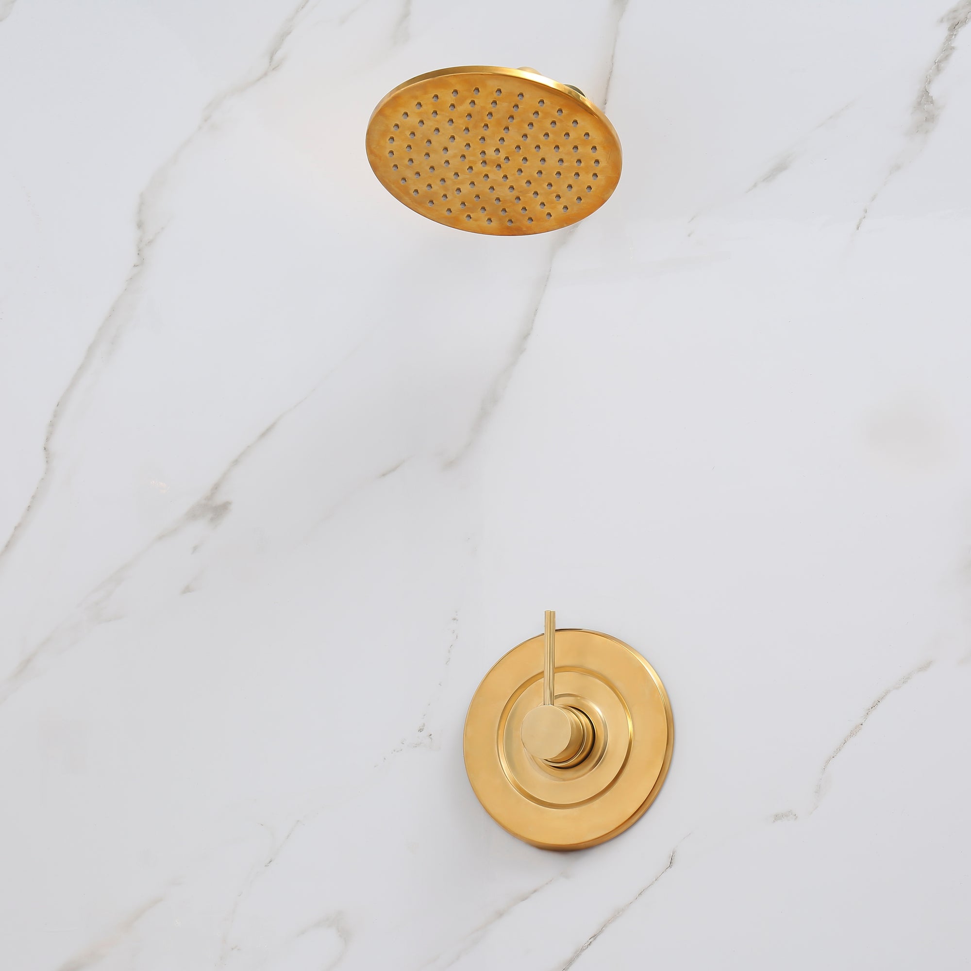 Solid Brass Single Handle Shower - High pressure shower (1.8GPM)