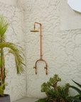 Outdoor Solid Copper Shower - Malibo