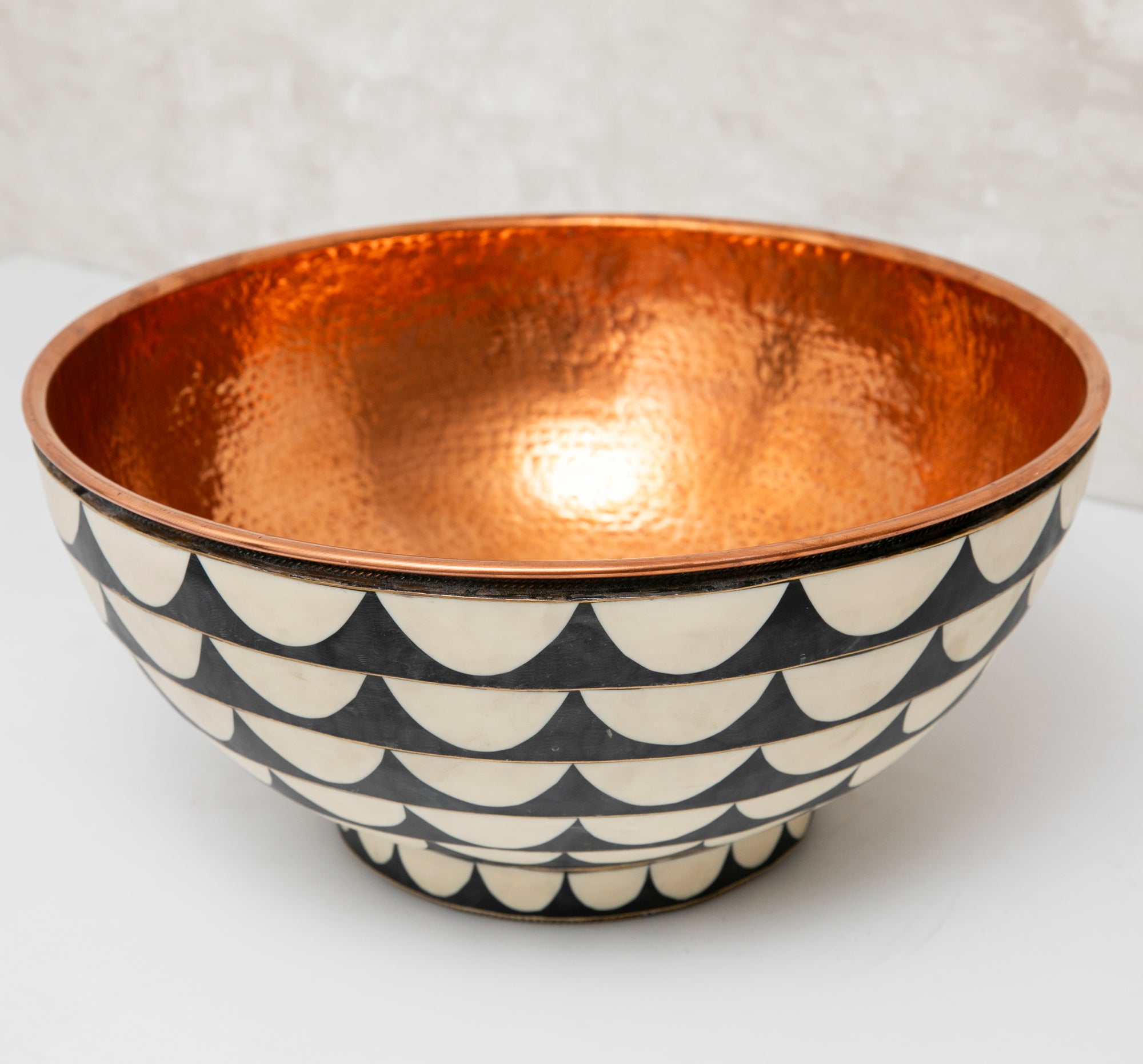 Wood and Copper Sink | Single Hole Vessel | Brasslik