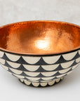 Wood and Copper Sink | Single Hole Vessel | Brasslik