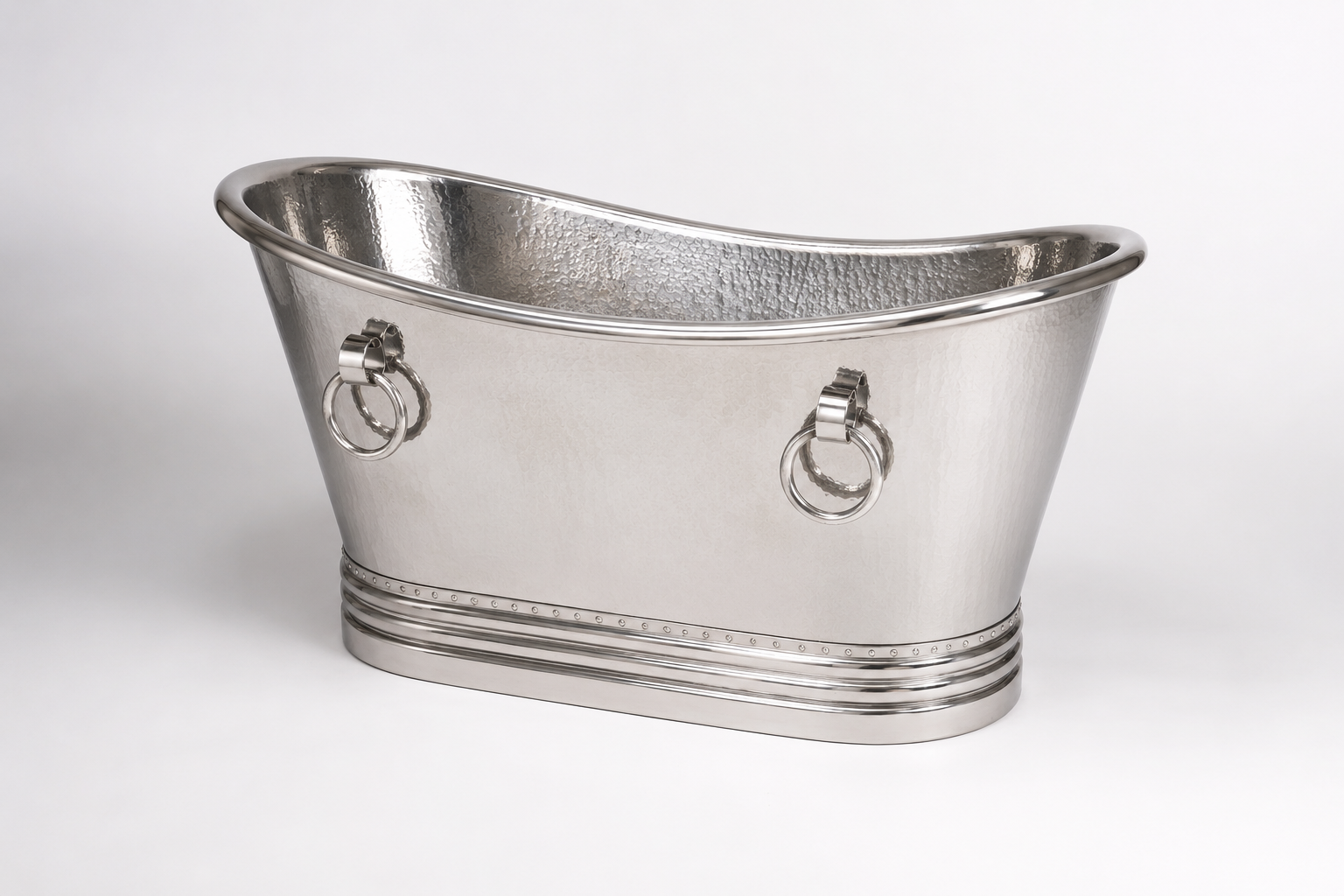 The Snow Satin Copper Bathtub