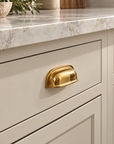 Beverly Cabinet Pull | Solid Unlacquered Brass