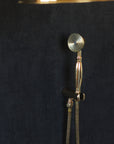 Maui Brass Rainfall Shower - Unlacquered Brass Shower Set