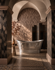 The Snow Satin Copper Bathtub