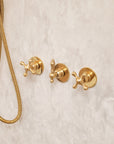 Brass Shower System | Head and Handheld Set | Brasslik