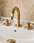 Unlacquered Brass Bath Vanity Faucet
