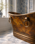 The Bee Cast Copper Bathtub
