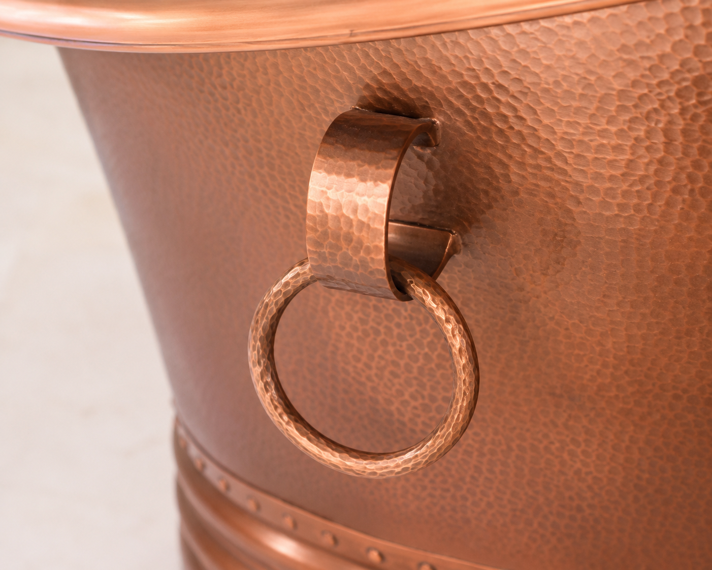 Texas Hammered Copper Bathtub