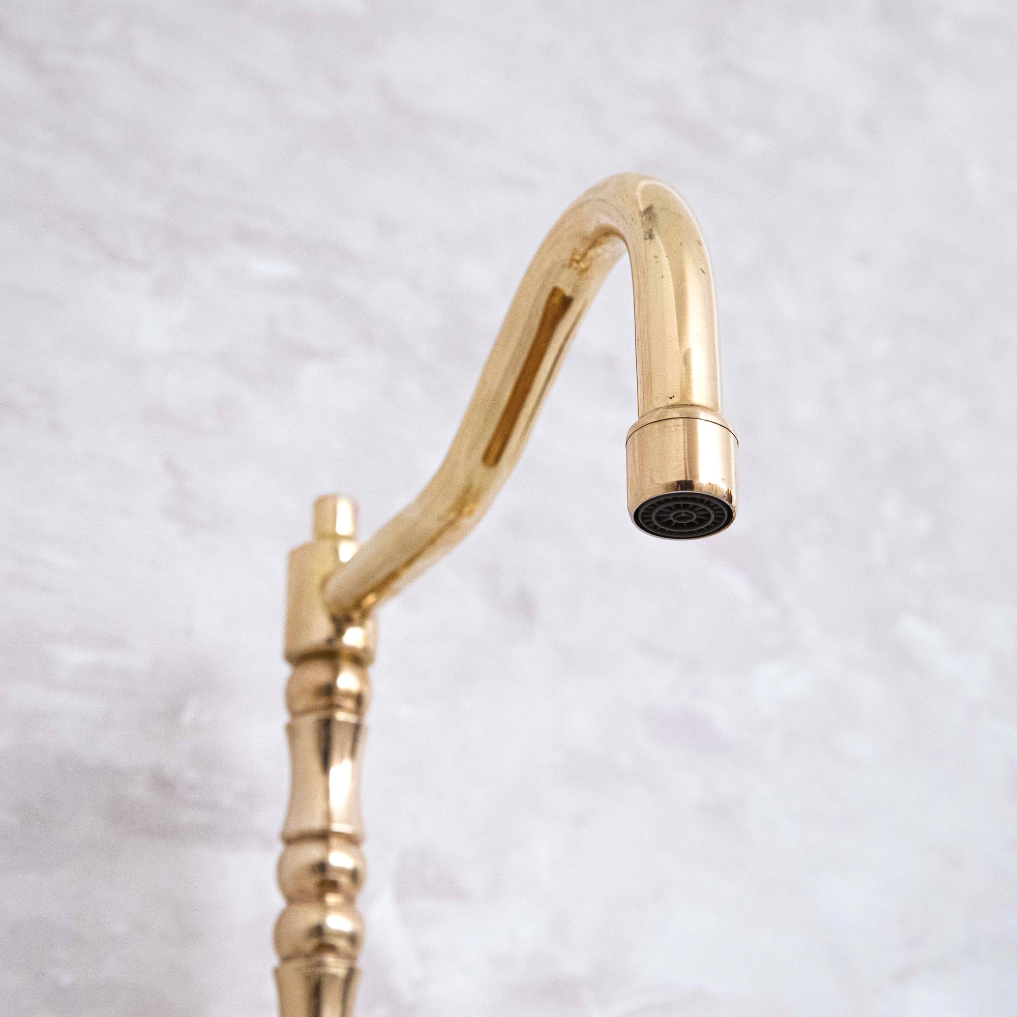 One Hole Kitchen Faucet | Classic Bridge Faucet | Brasslik